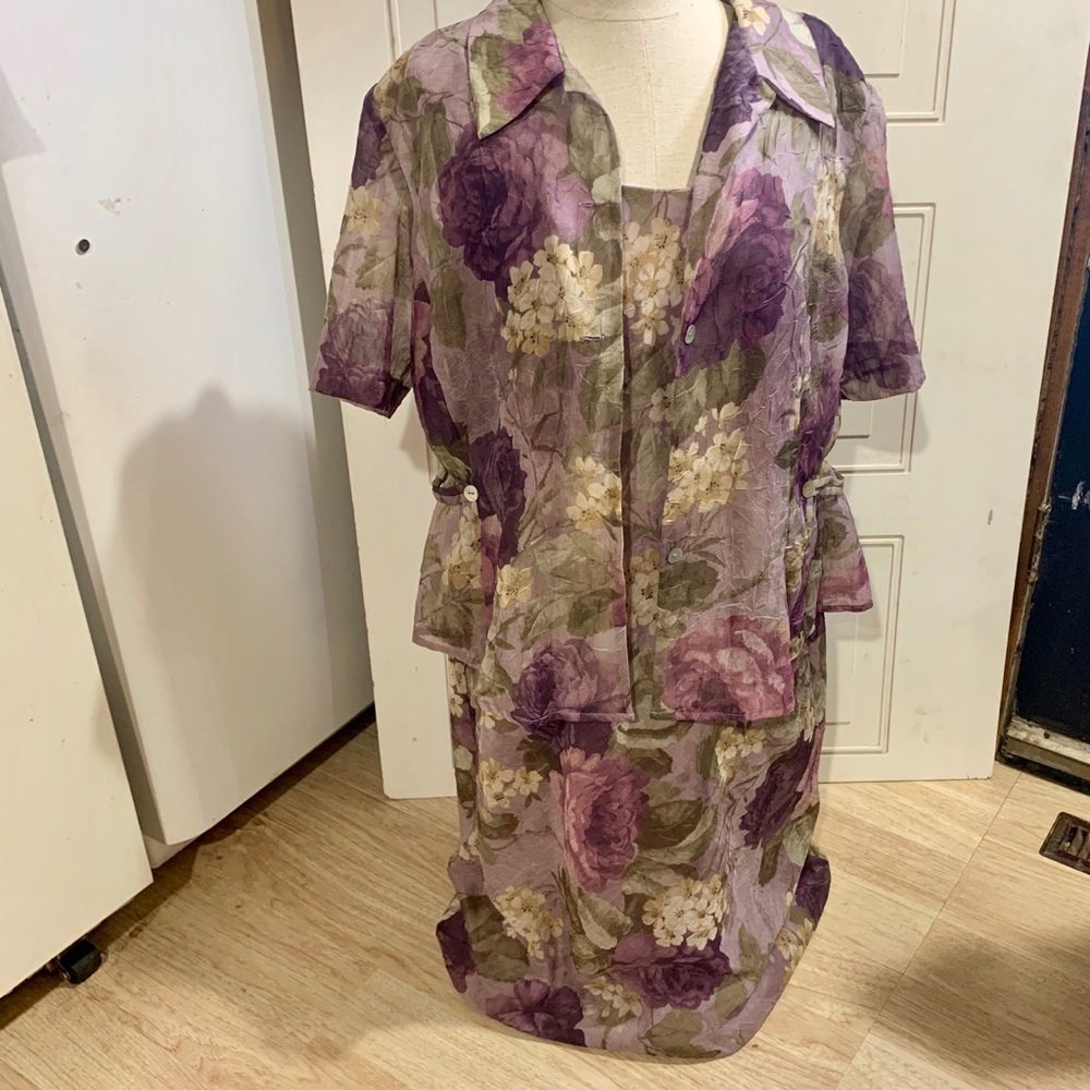 K woman 2 piece Dress